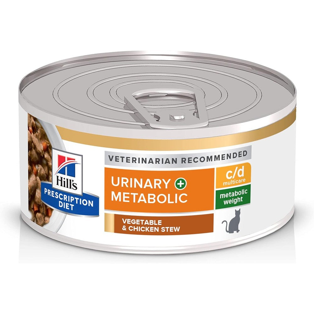 Hill's Prescription Diet C/D Multicare Metabolic cat food front view