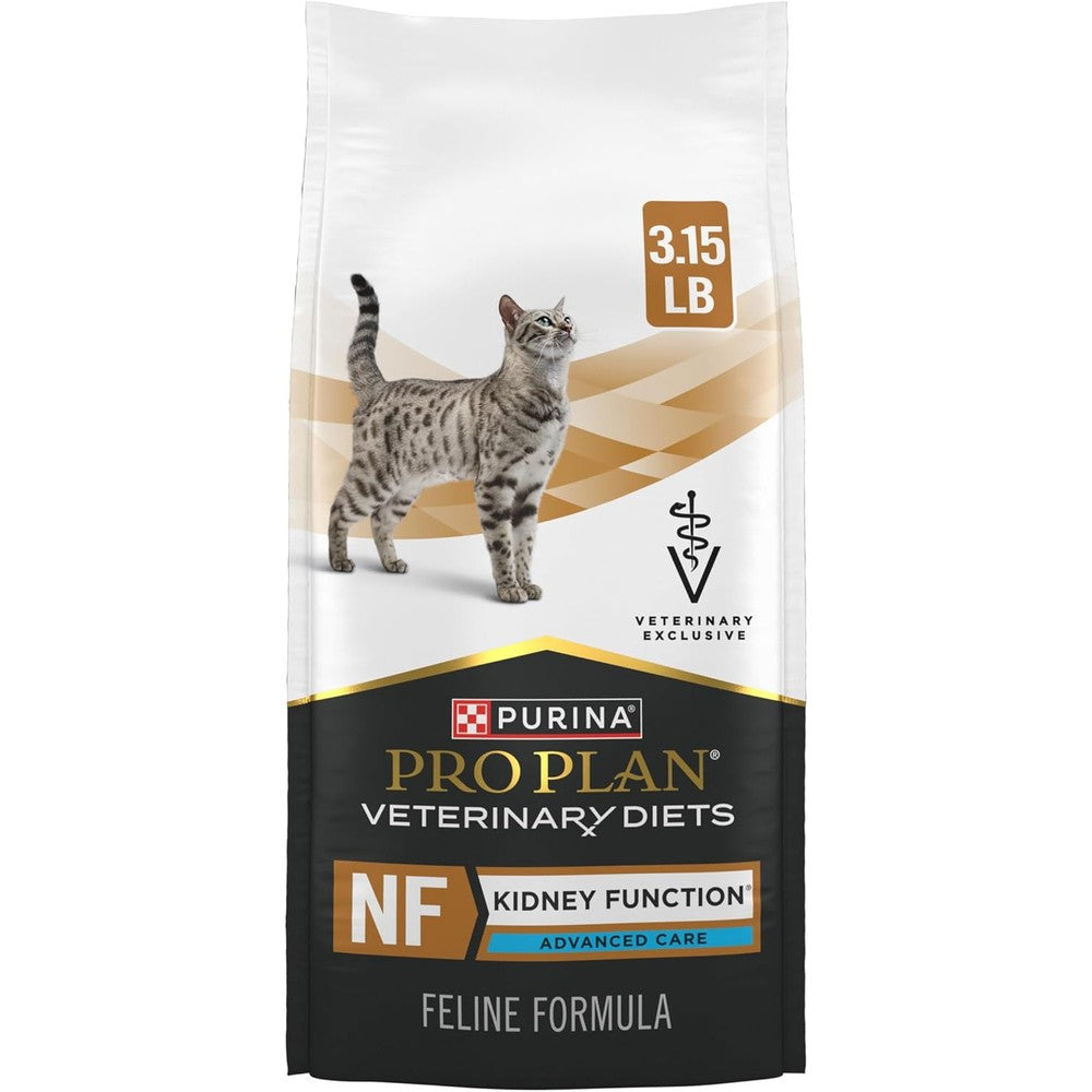 Purina Pro Plan veterinary diet dry cat food bag front view