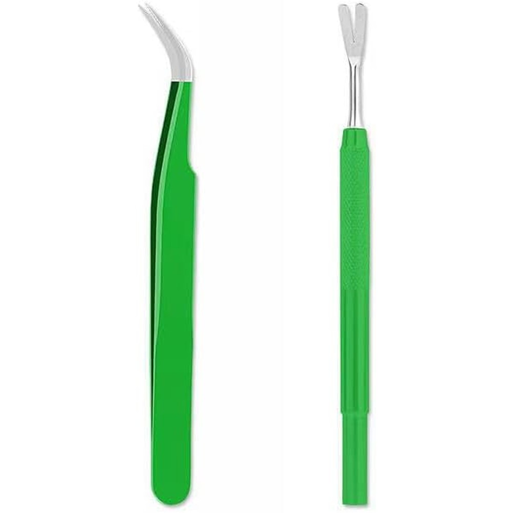 TickCheck Premium Tick Remover Kit With Stainless Steel Remover Tweezers And Leather Case For Humans And Pets