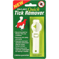 Poly-Ject Quick Tick Remover tool front view for humans and pets