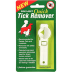 Poly-Ject Quick Tick Remover tool front view for humans and pets
