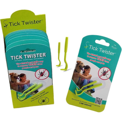 Tick Twister Remover Small And Large Set Display Pack For Humans And Pets 9 Count Set