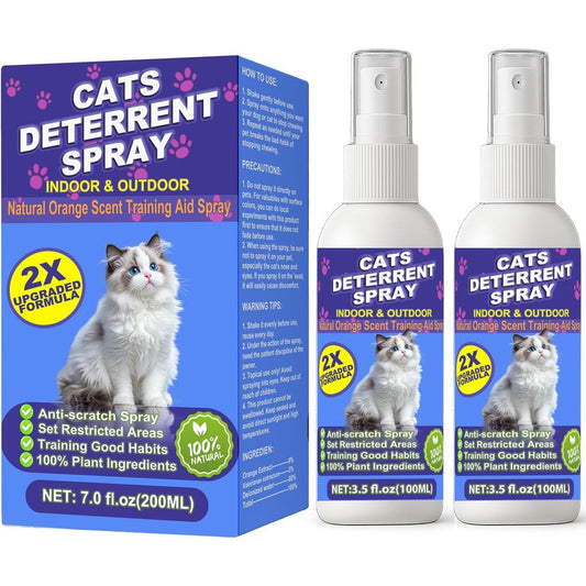 K Smart Sign Cat Scratch Deterrent Spray For Furniture Protection, Natural Training Aid For Cats And Kittens, 200 Milliliters