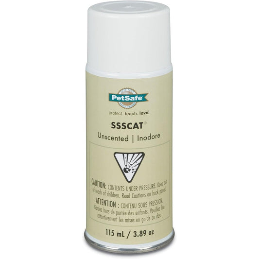PetSafe SSSCAT Automatic Spray Pet Deterrent Replacement Can Unscented Motion Activated Behavior Correction Refill For Cats And Dogs 3.89 Ounce