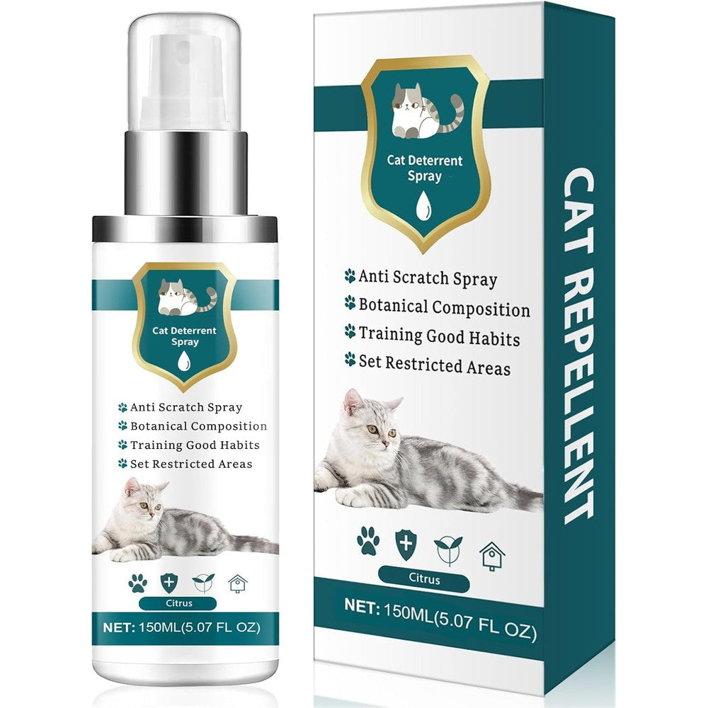 Lonpal Advanced Cat Deterrent Spray Natural Formula For Indoor And Outdoor Furniture Protection 150 Milliliters