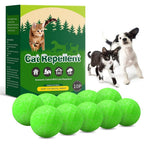 Generic Natural Peppermint Oil Cat Repellent 10 Pack Outdoor And Indoor Deterrent For Gardens Furniture And Home Protection Green