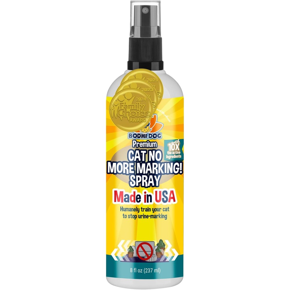 Bodhi Dog cat no more marking spray front view bottle packaging