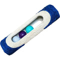 MooGlamor Cylindrical Scratching Board Sisal Cat Toy With Three Piece Ringing Balls Eleven Inch Scratching Roller For Indoor Cats Playing Blue