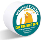 Karaseno anti cat scratch tape front view showing roll packaging
