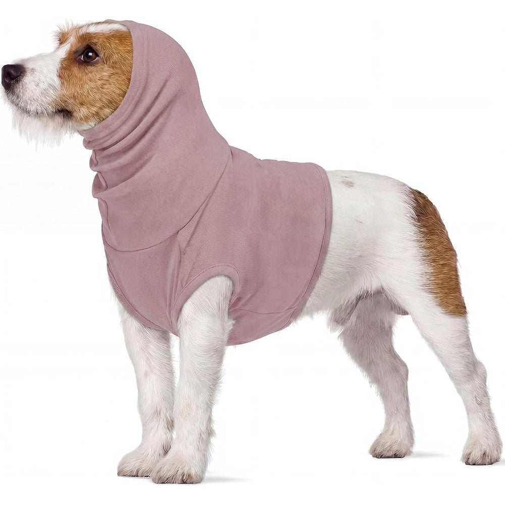 Rozkitch dog neck protector front view in purple