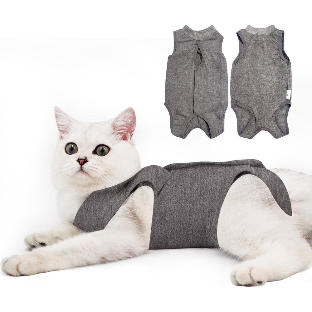 Doton cat recovery suit front view