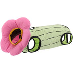 EMUST 2PCS Cat Recovery Suit and soft green flower cone collar set on a kitten.