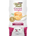 Fancy Feast Layered Delights Chicken Mousse Topped With Flaked Salmon Gourmet Wet Cat Treats 1.96 Ounce Pack Of 8