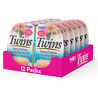 Inaba Twins cat food display box front view with branding