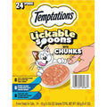Temptations Lickable Spoons Soft Lickable Cat Treats Variety Pack 24 Count Adult Wet Cat Treats Chicken Tuna And Salmon Flavors