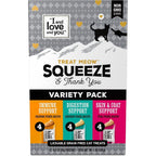 I And Love And You Treat Meow Lickable Cat Treats Variety Pack 12 Count Grain Free Puree For Immune Digestion Skin And Coat Support