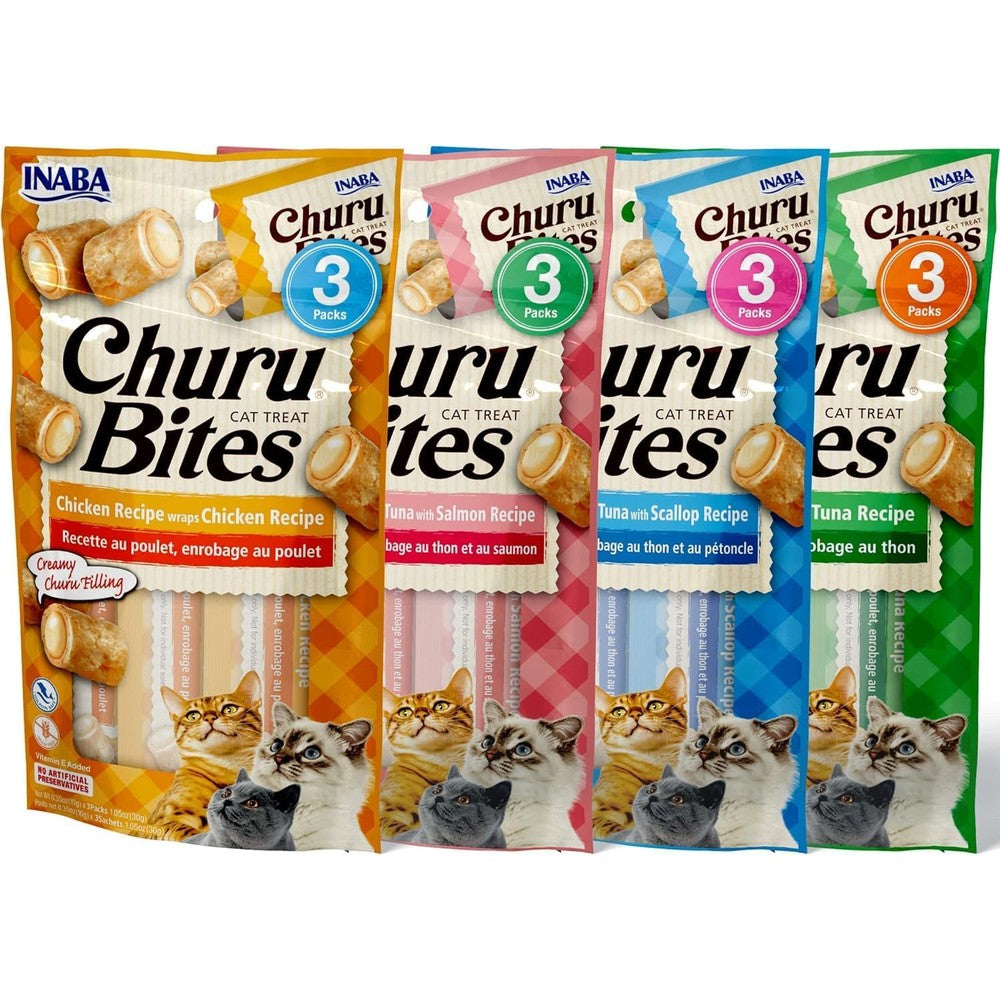 INABA Churu Bites cat treats front view packaging