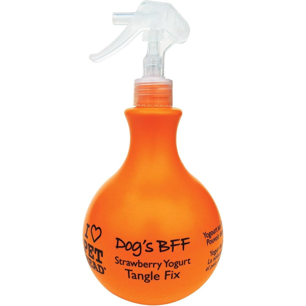 Pet Head Fur Ball dog detangling spray front view bottle