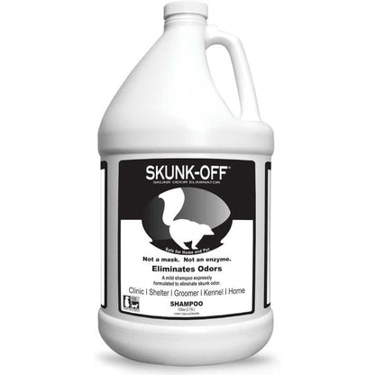 Odorcide Skunk Off Pet Shampoo one gallon jug front view