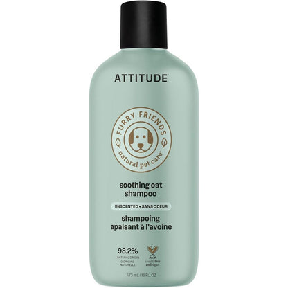 Attitude Soothing Shampoo for Cat and Dog front view 16 Fluid Ounce bottle