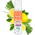 TropiClean Flea and Tick Waterless Shampoo for Cats front view packaging