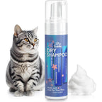 Joycuddle waterless cat shampoo front view bottle for stress-free dry grooming