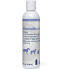 MiconaHex+Triz Medicated Shampoo 8 Ounce front view for pet skin infection treatment.