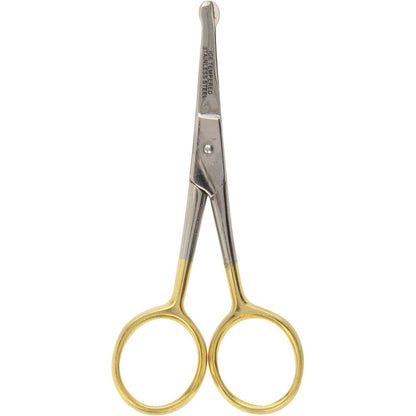 Miracle Care 4 inch ball tip pet grooming shears front view