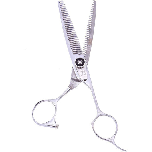 ShearsDirect Professional 30 Teeth Double Thinner front view 6 inch