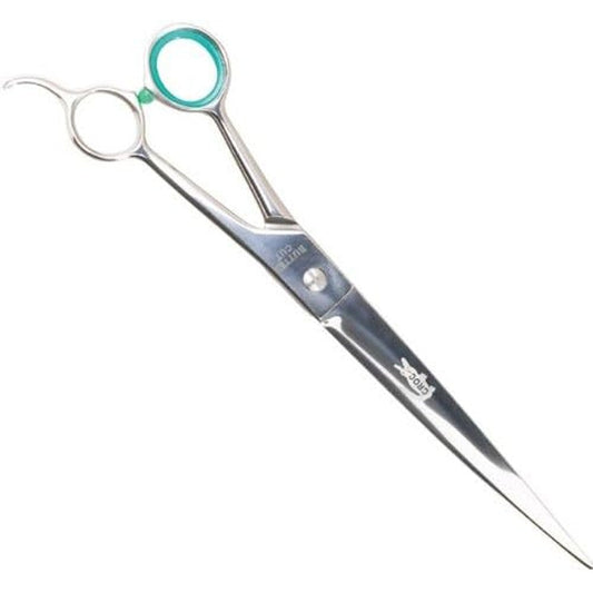 Geib Steel Crocodile Curved Pet Grooming Shears front view