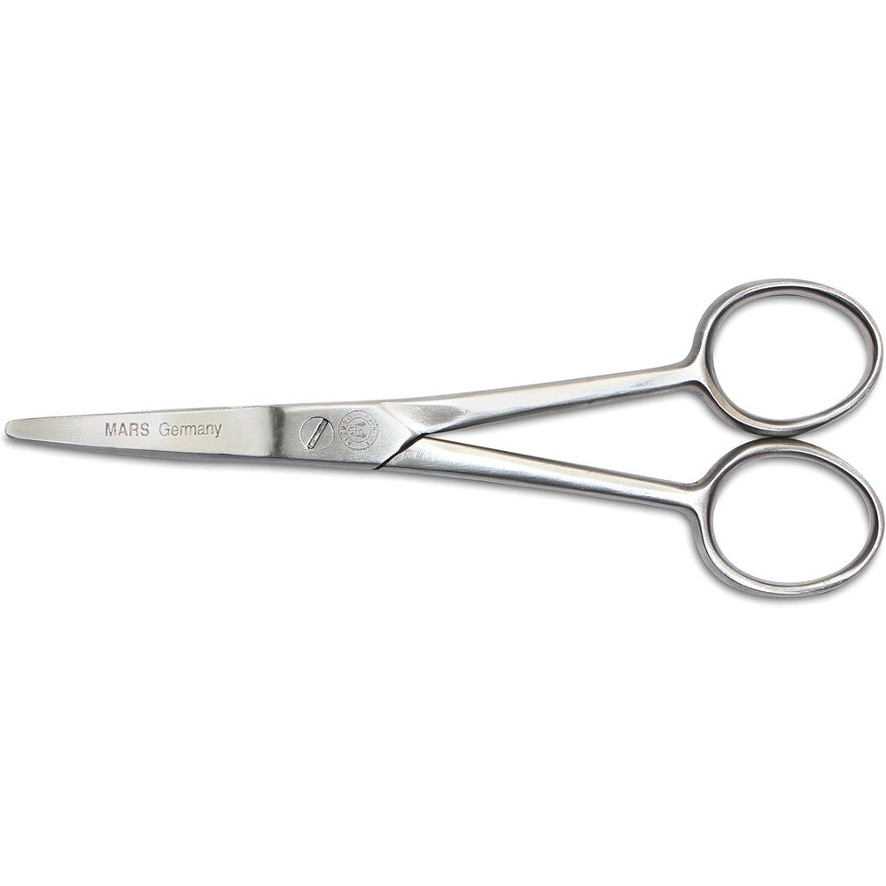 Mars Coat King professional stainless steel curved grooming scissors front view