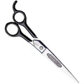 Dubl Duck Filipino 88B straight grooming shears front view professional tool