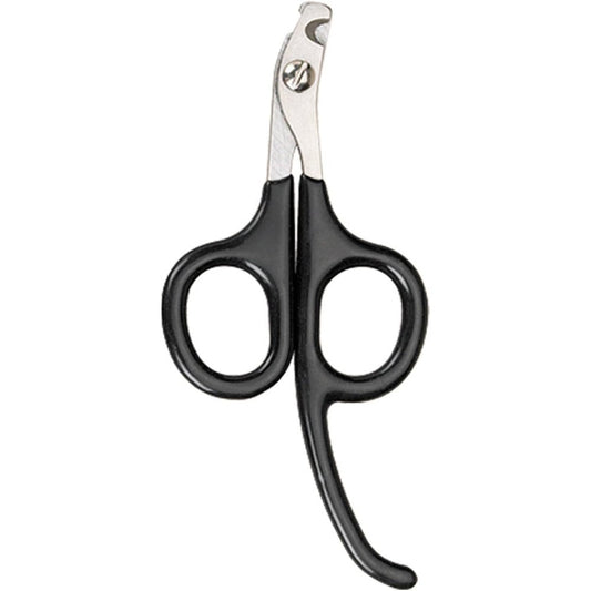 Master Grooming Tools stainless steel pet nail scissors front view for cat grooming