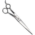 Geib Gator straight pet grooming shear front view professional dog tool