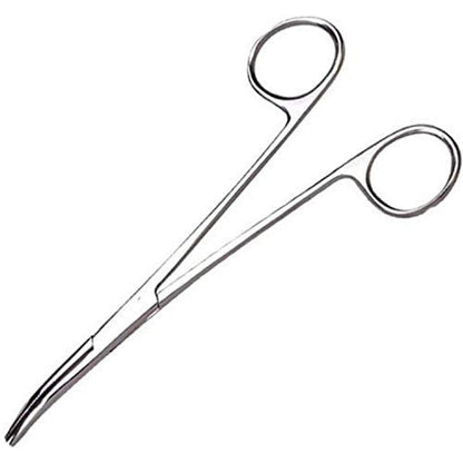 Millers Forge Stainless Steel Curved Hair Puller 5.5 Inch front view