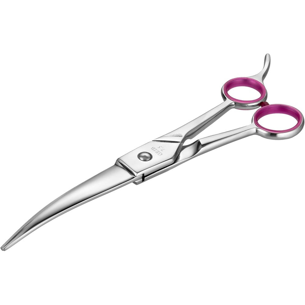 Geib Gator Stainless Steel Pet Curved Shears 7-1/2-Inch front view