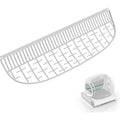 DuckSky cat litter filter replacement part front view showing the grey sifter grid structure for automatic litter boxes