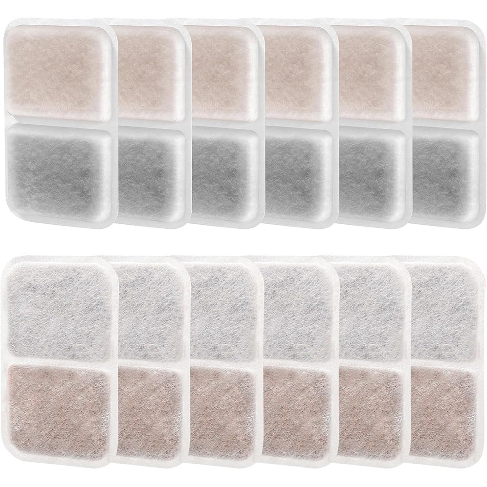 Pure Realm Airsift Litter Box Filters twelve pack front view showing premium packaging.