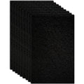 MEDUWEDU Activated Carbon Filter Pads front view pack of nine charcoal replacement liners.
