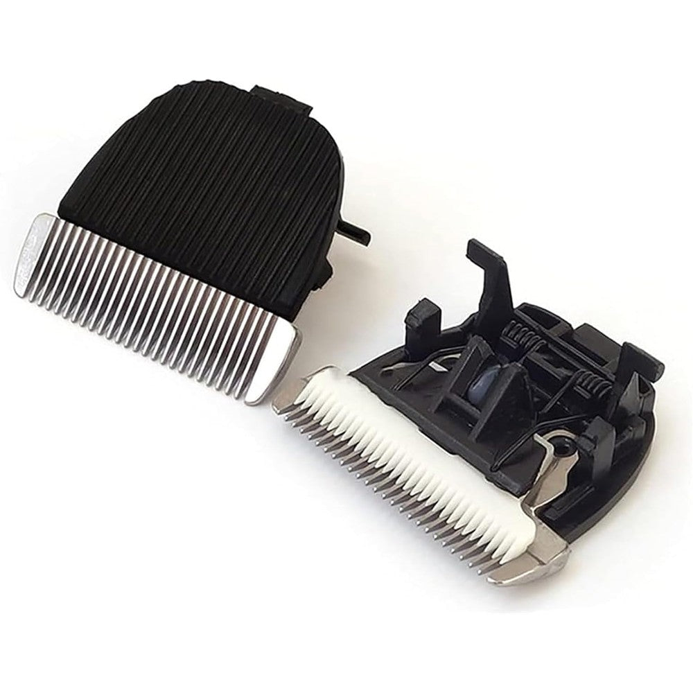 SWIMYAR Ceramic Replacement Blade front view showcasing the R-type obtuse angle cutter head for pet trimmers.