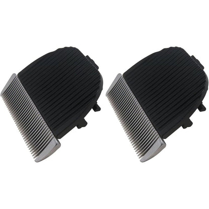 Ytxxdeus pet clippers replacement blades front view showing the dual pack black casing design.