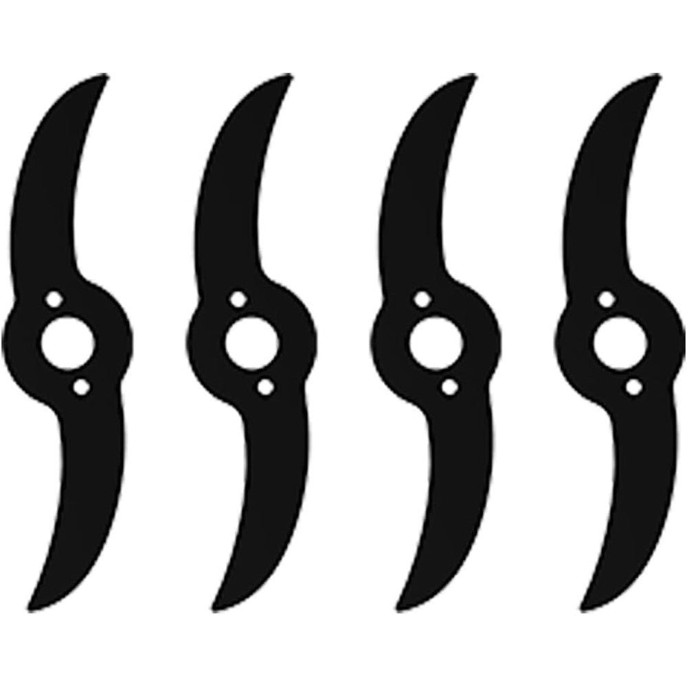 WeGofly accessory metal blade set front view durable grass trimmer replacement blades