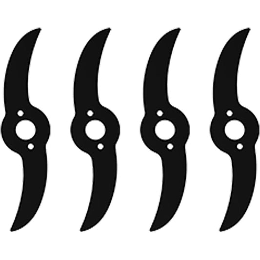WeGofly accessory metal blade set front view durable grass trimmer replacement blades