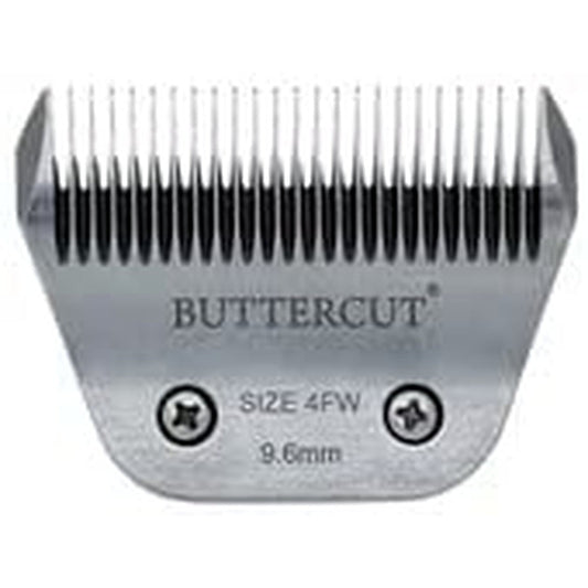 Geib Buttercut Number 4F Wide detachable clipper blade front view professional dog grooming tool