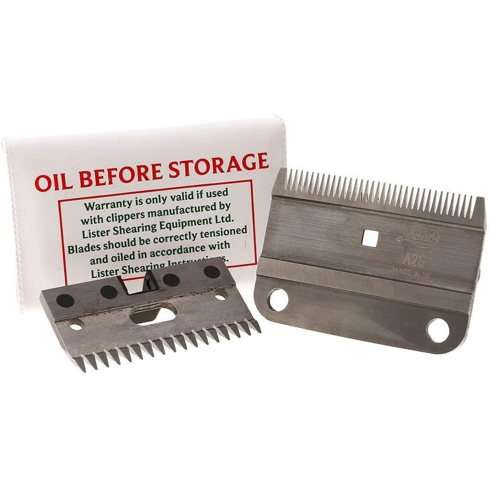 Sullivan Supply Lister Surgical Clipper Blade 30 front view professional livestock grooming tool