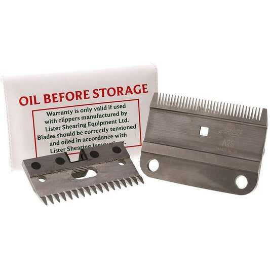 Sullivan Supply Lister Surgical Clipper Blade 30 front view professional livestock grooming tool