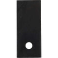 Probst replacement blade front view showing hardened steel construction
