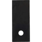 Probst replacement blade front view showing hardened steel construction