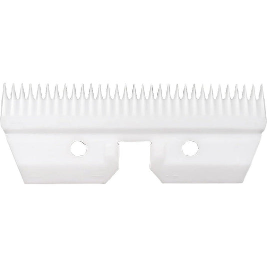 Generic Ceramic Edge Wide Grooming Blade front view of thirty one tooth replacement cutter.