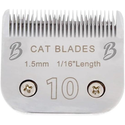 Bucchelli Detachable A Series Number 10 Cat Clippers Blade front view premium grooming tool